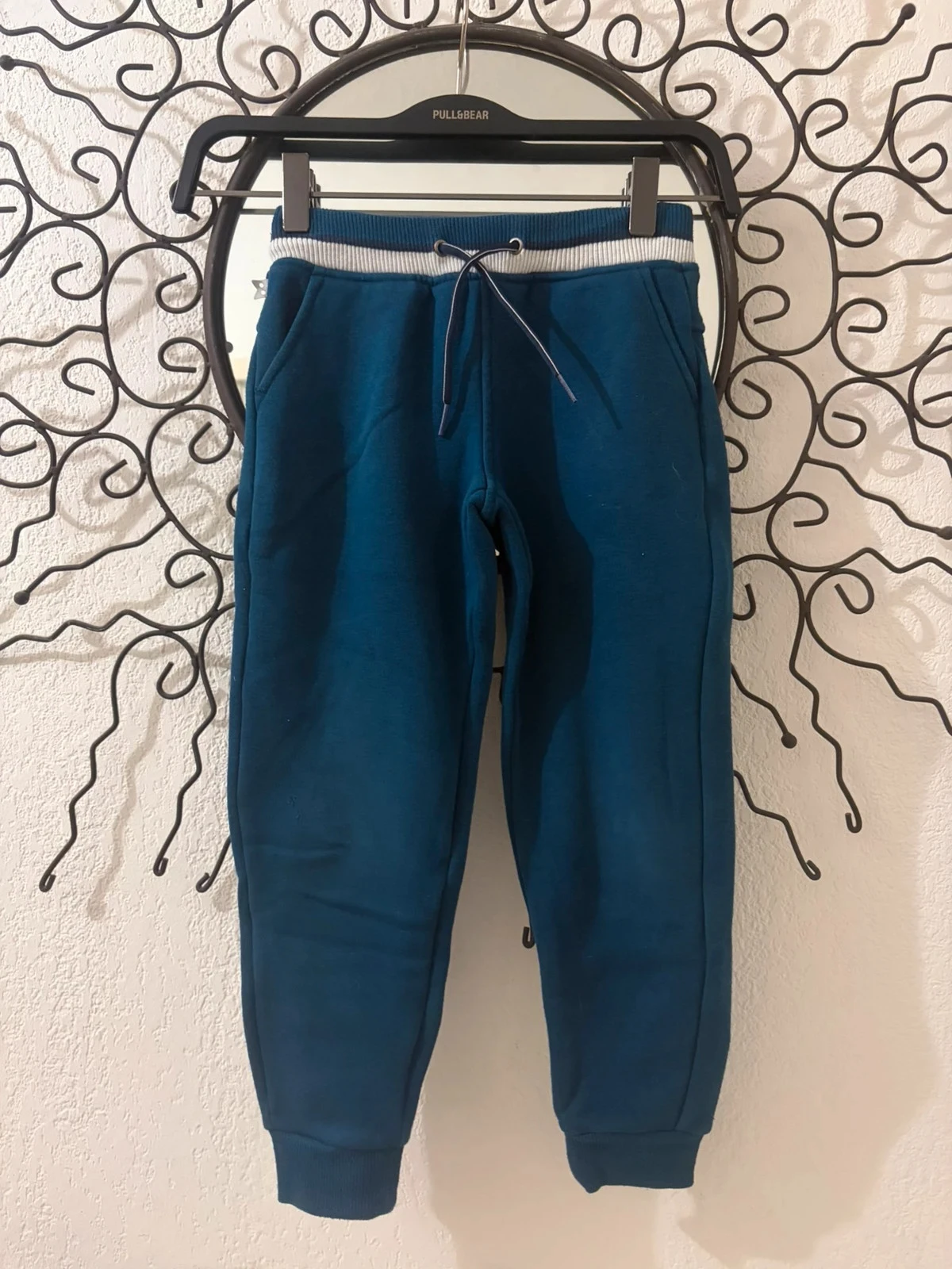 🔵 Jogging Azul Marinho Confortável e Estiloso (Pequeno furo remendado) – photo 2